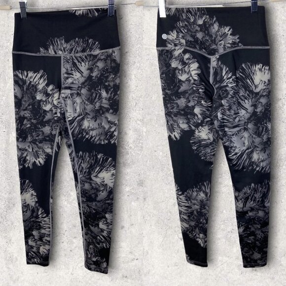 NEW Nordstrom Zella High Waist Leggings Size XS Studio Light Floral Print Boho - Picture 2 of 11